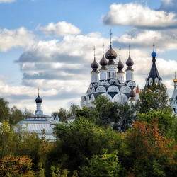 Jigsaw puzzle: Golden domes of Russia