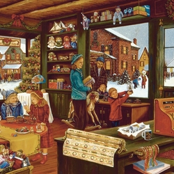 Jigsaw puzzle: In the shop