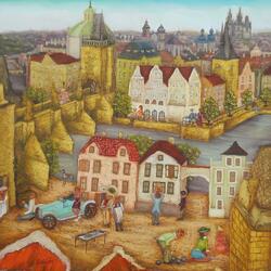 Jigsaw puzzle: Prague from childhood dreams