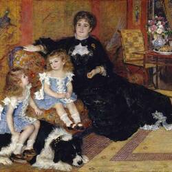 Jigsaw puzzle: Portrait of Madame Charpentier with children