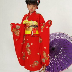 Jigsaw puzzle: Girl in Japanese costume