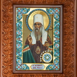 Jigsaw puzzle: Icon of St. John Metropolitan of Tobolsk and All Siberia, wonderworker
