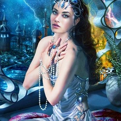 Jigsaw puzzle: Queen of the underwater kingdom