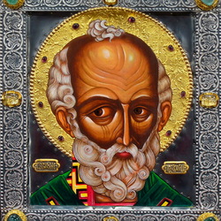 Jigsaw puzzle: Icon of Nicholas the Wonderworker
