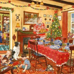 Jigsaw puzzle: Five minutes before Christmas