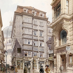 Jigsaw puzzle: Old Vienna in watercolors