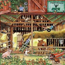 Jigsaw puzzle: Childhood on the farm