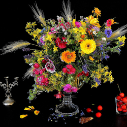 Jigsaw puzzle: Bright bouquet