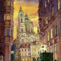 Jigsaw puzzle: Prague romantic and mystical