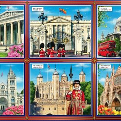 Jigsaw puzzle: London Attractions