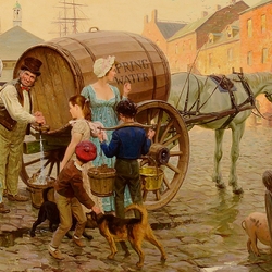 Jigsaw puzzle: Water carrier