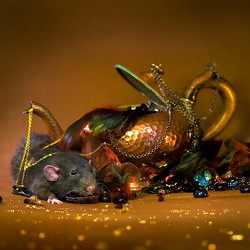 Jigsaw puzzle: Mouse treasures