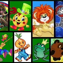 Jigsaw puzzle: Cartoon characters