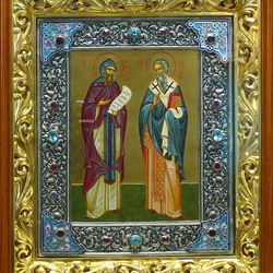 Jigsaw puzzle: Saints Cyril and Methodius