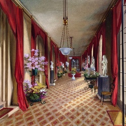 Jigsaw puzzle: Palace corridor