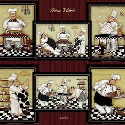 Jigsaw puzzle: Cheerful chefs