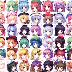 Jigsaw puzzle: East-Touhou Project