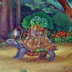 Jigsaw puzzle: Turtle