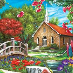 Jigsaw puzzle: Church