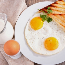 Jigsaw puzzle: Fried eggs