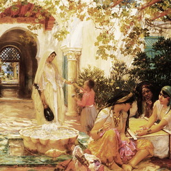 Jigsaw puzzle: Noon in the harem