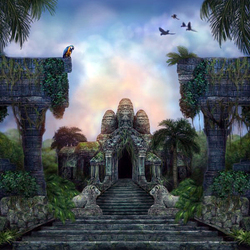 Jigsaw puzzle: Lost city