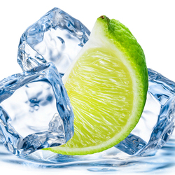 Jigsaw puzzle: Lime and ice