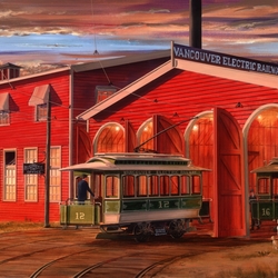 Jigsaw puzzle: Old tram depot