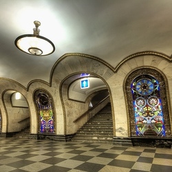 Jigsaw puzzle: Underground palaces, Moscow