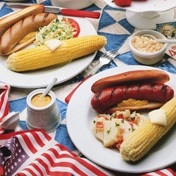 Jigsaw puzzle: American breakfast