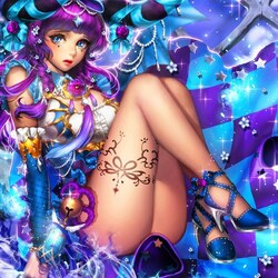 Jigsaw puzzle: Young demoness