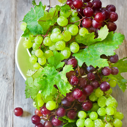 Jigsaw puzzle: Bunches of grapes