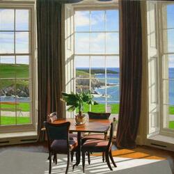 Jigsaw puzzle: Ocean view from the house