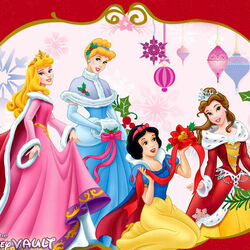 Jigsaw puzzle: Christmas for princesses