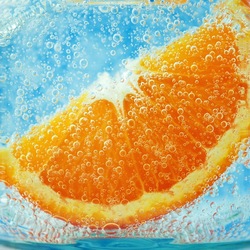 Jigsaw puzzle: Ice orange