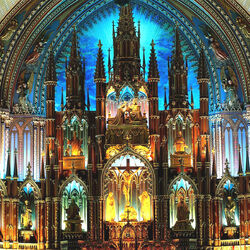 Jigsaw puzzle: Cathedral of Notre Dame de Montreal