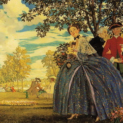Jigsaw puzzle: Walk in the park