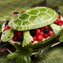 Jigsaw puzzle: Cooking turtle