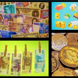 Jigsaw puzzle: Money