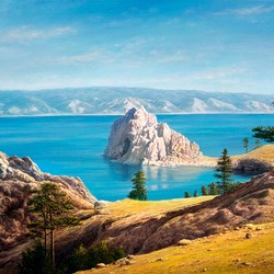Jigsaw puzzle: Lake Baikal