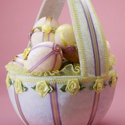 Jigsaw puzzle: Easter basket