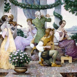 Jigsaw puzzle: Serenade time