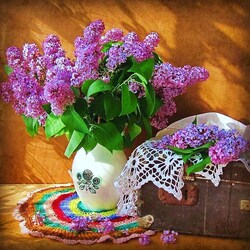 Jigsaw puzzle: Country lilac