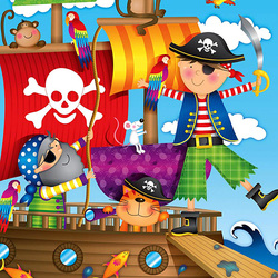 Jigsaw puzzle: True pirate
