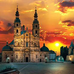 Jigsaw puzzle:  St. Michael's Cathedral, Hesse