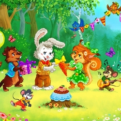 Jigsaw puzzle: Bunny's birthday