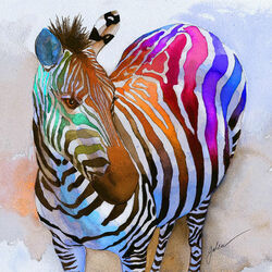 Jigsaw puzzle: Zebra Dreams