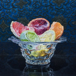 Jigsaw puzzle: Still life with citrus