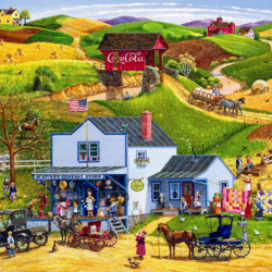 Jigsaw puzzle: At the store