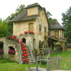 Jigsaw puzzle: The village of Marie Antoinette. France